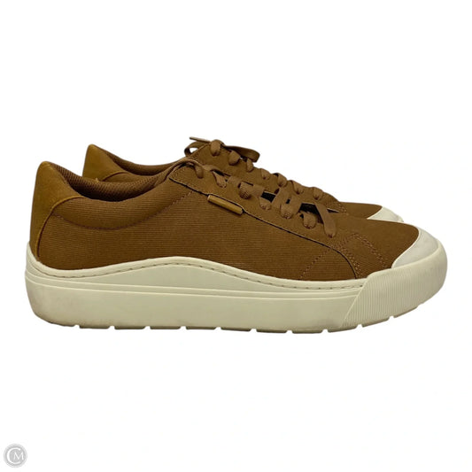 Shoes Sneakers By Dr Scholls In Brown, Size: 11