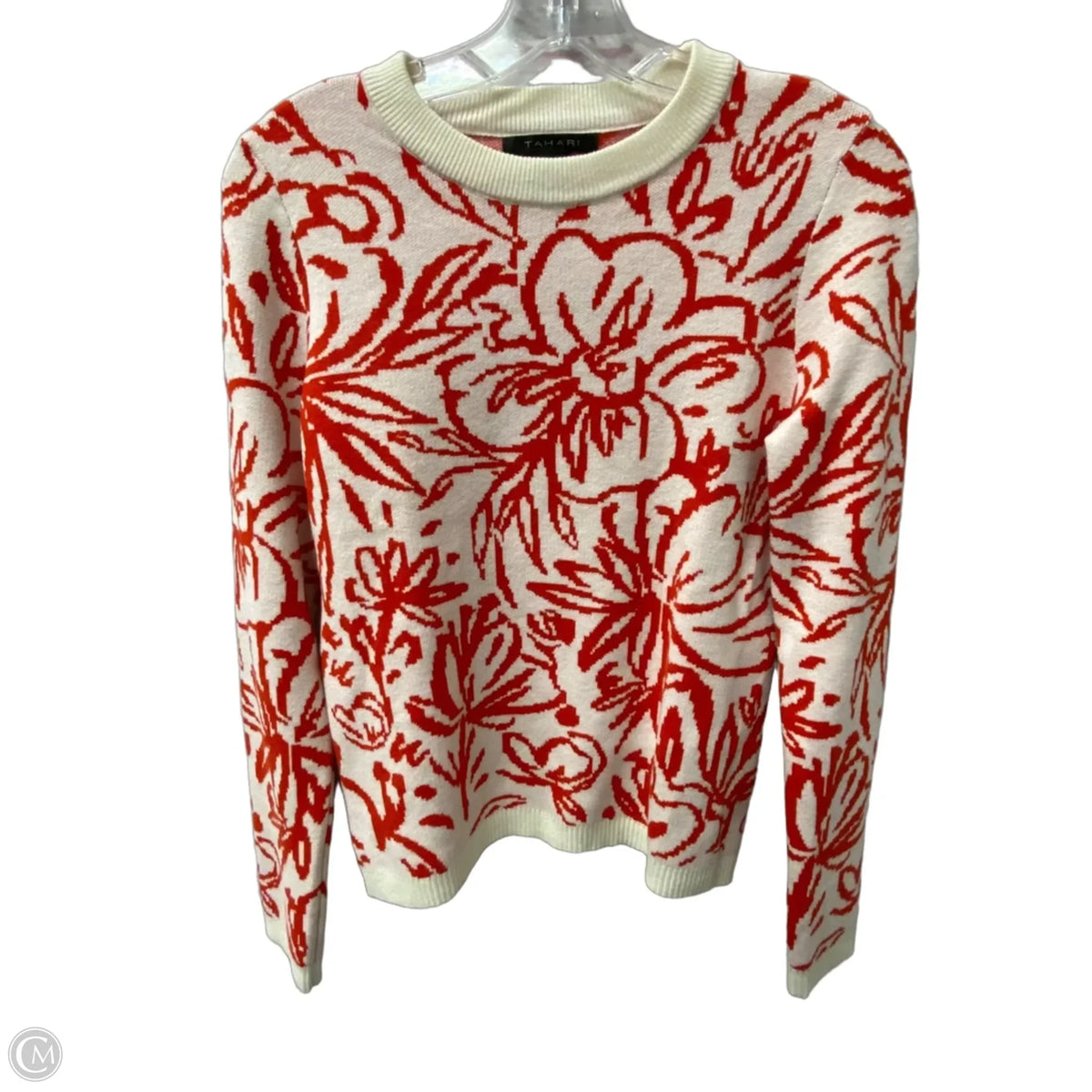 Sweater By Tahari In Red, Size: S