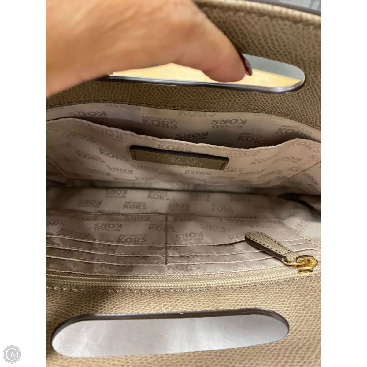 Clutch Designer By Michael Kors, Size: Large