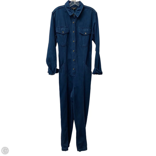Jumpsuit By Banana Republic In Blue, Size: L