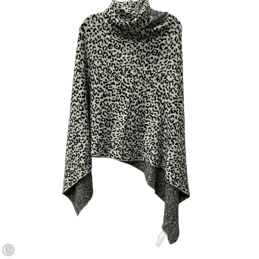 Poncho By Ann Taylor In Black, Size: M