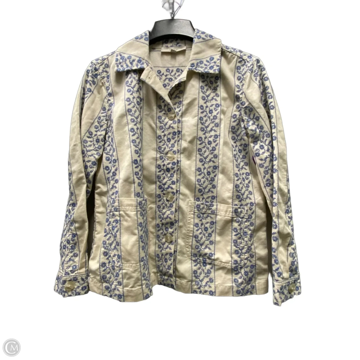 Jacket Other By Loft In Blue, Size: Xs