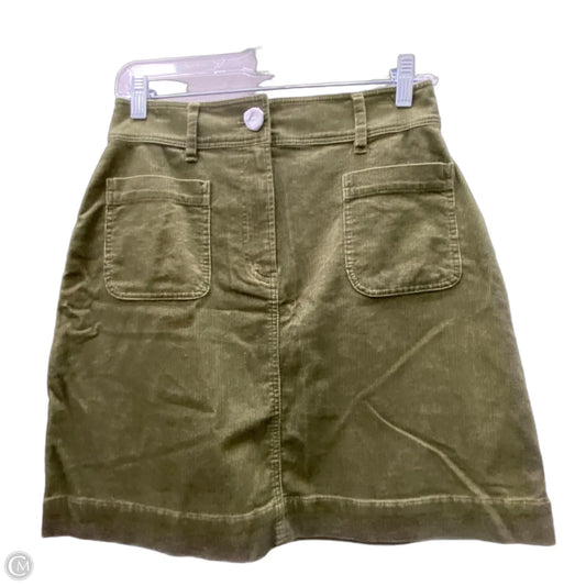 Skirt Mini & Short By Boden In Green, Size: 4