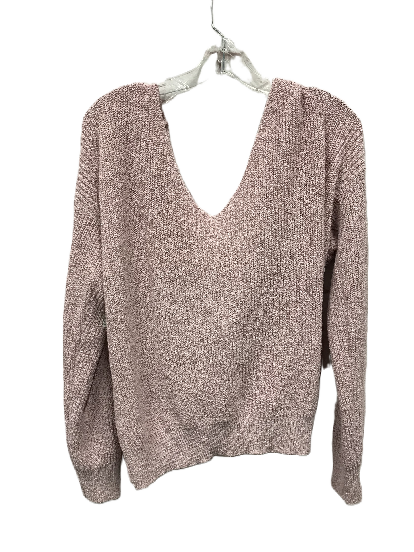 Pink Sweater By Line & Dot, Size: L