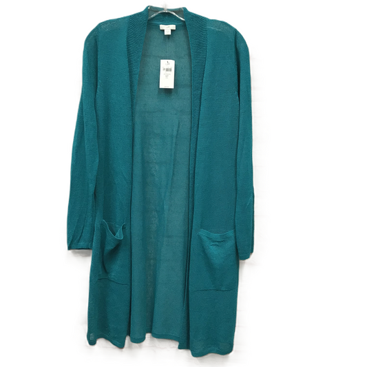 Teal Sweater Cardigan By J. Jill, Size: Petite   S