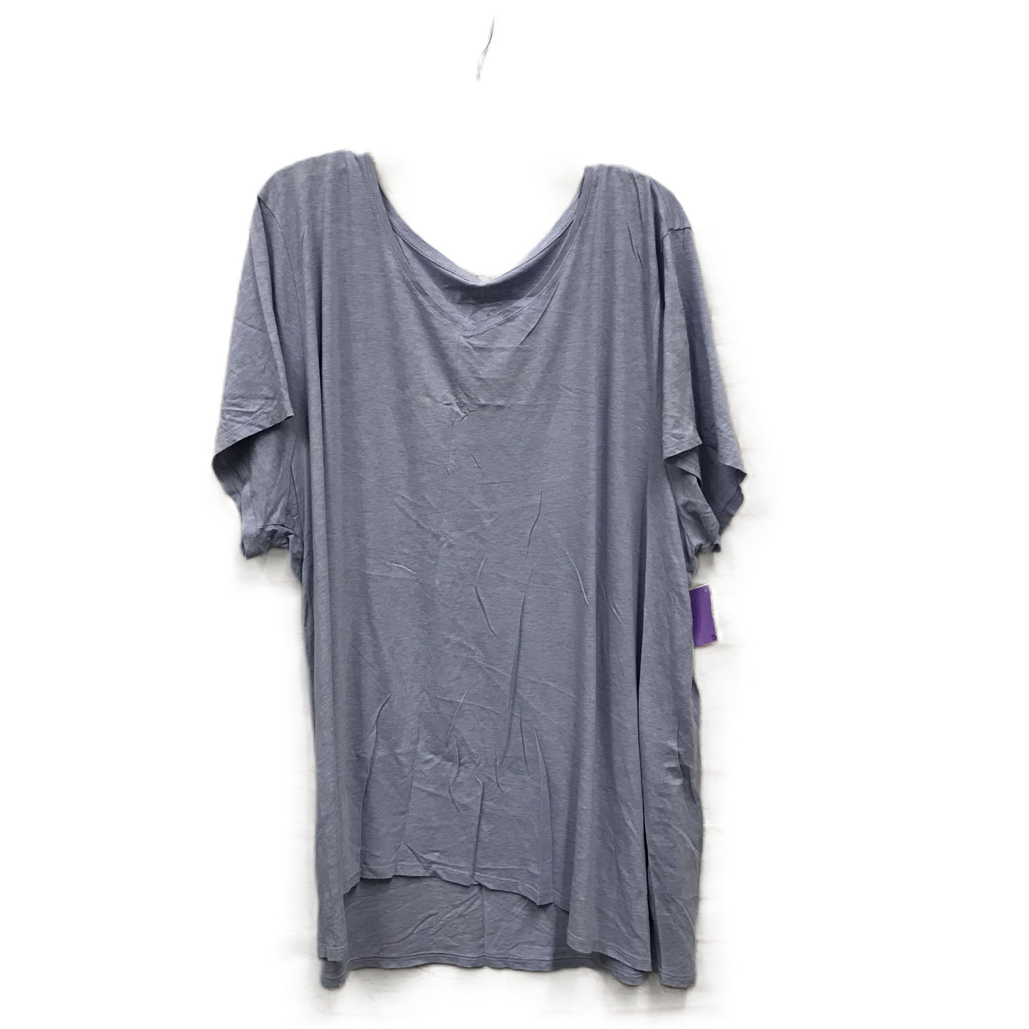Purple Top Short Sleeve By J. Jill, Size: 4x