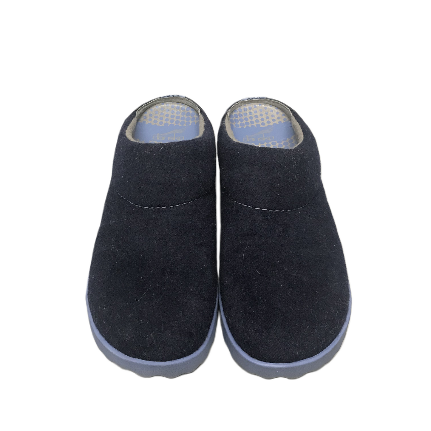 Blue Shoes Flats By Dansko, Size: 9.5