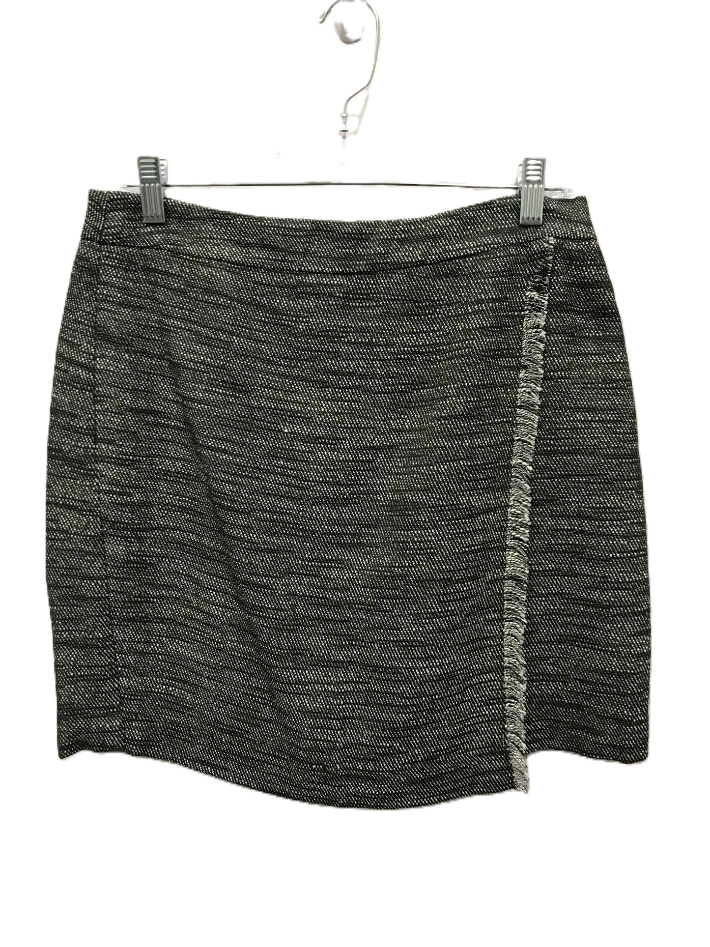 Black & Cream Skirt Mini & Short By Loft, Size: 8