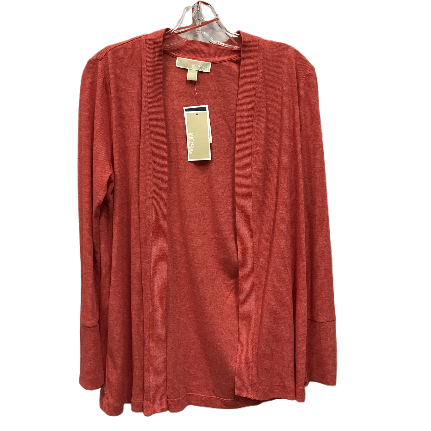Red Sweater Cardigan By Michael By Michael Kors, Size: M