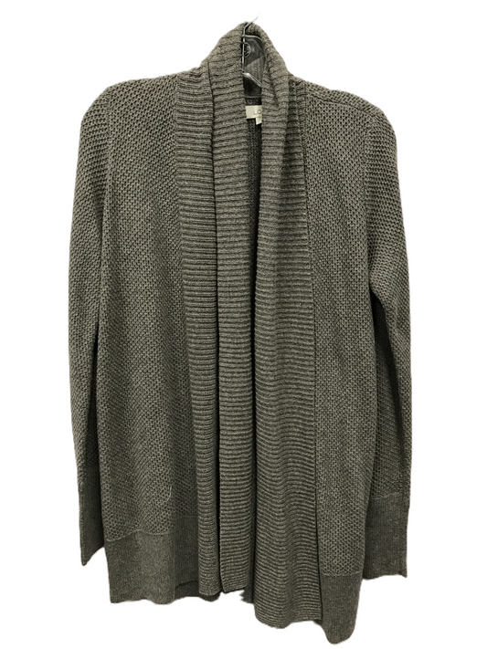 Brown Sweater Cardigan By Loft, Size: S