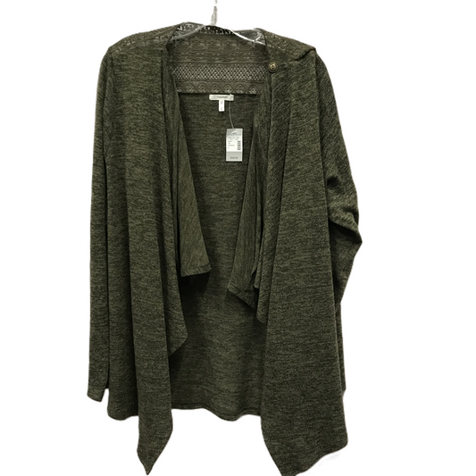 Green Sweater Cardigan By Maurices, Size: 2x