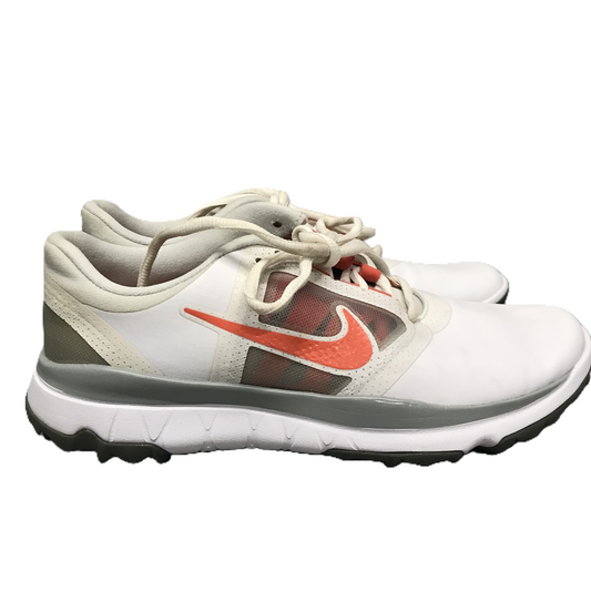 White Shoes Athletic By Nike Apparel, Size: 7