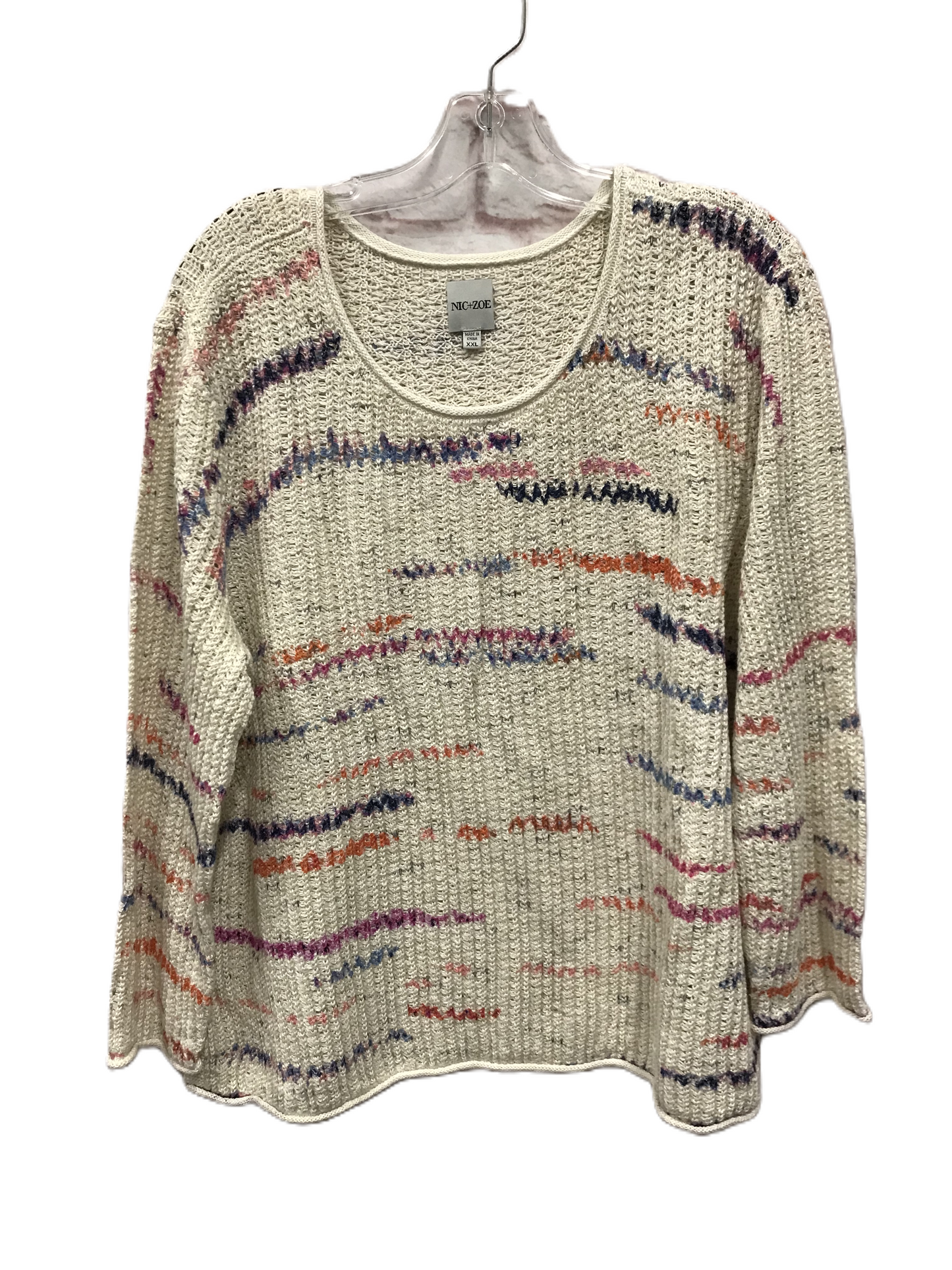 Tan Sweater By Nic + Zoe, Size: Xxl
