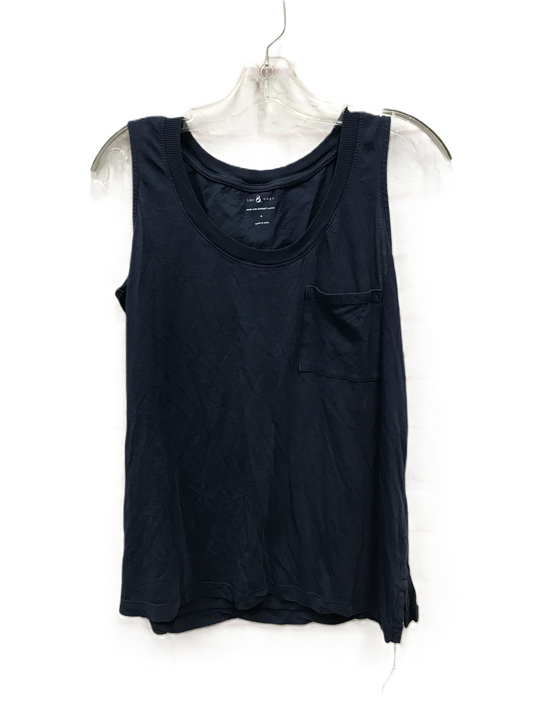 Blue Top Sleeveless Basic By Lou And Grey, Size: M