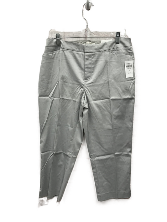 Grey Pants Cropped By Coldwater Creek, Size: 8
