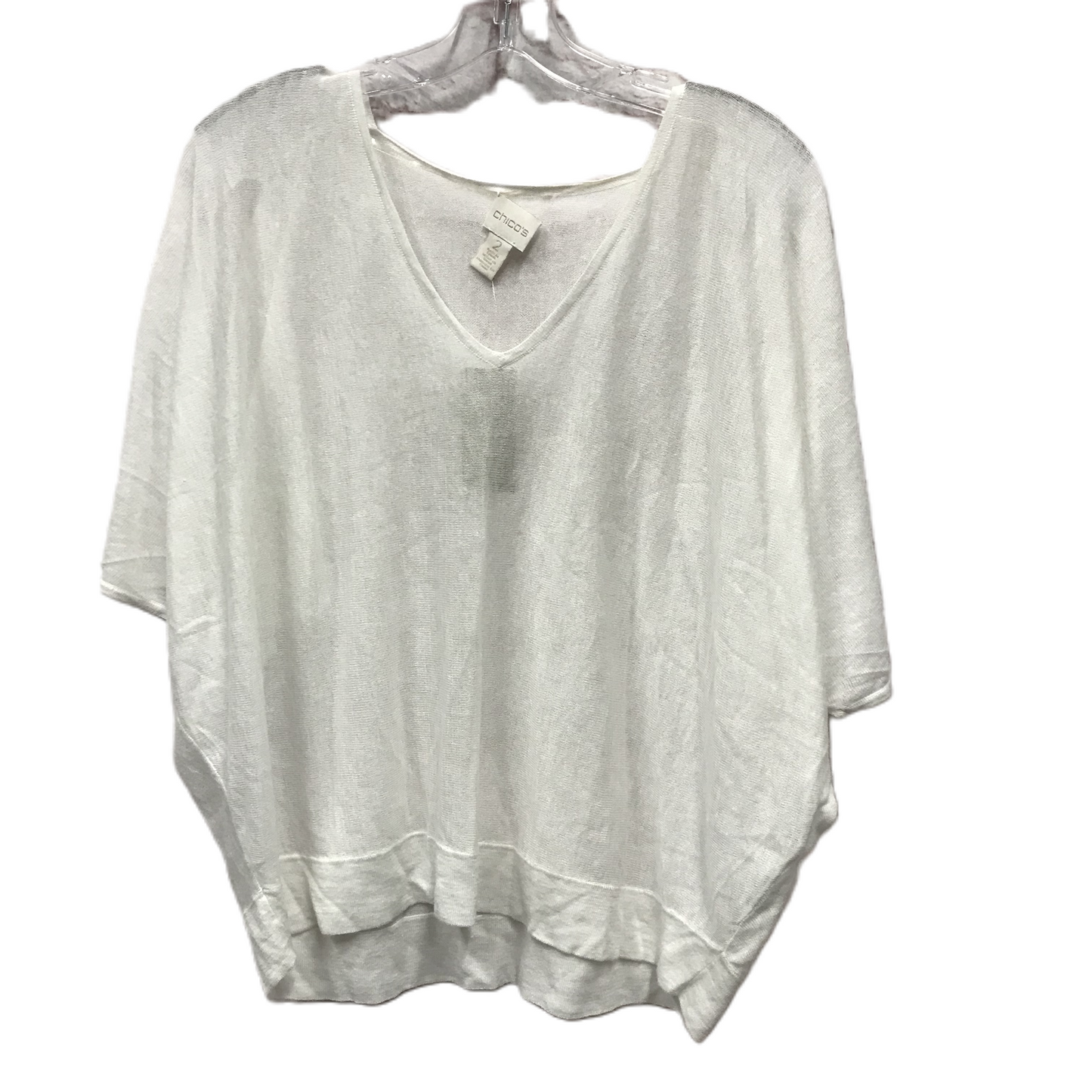 White Sweater By Chicos, Size: L