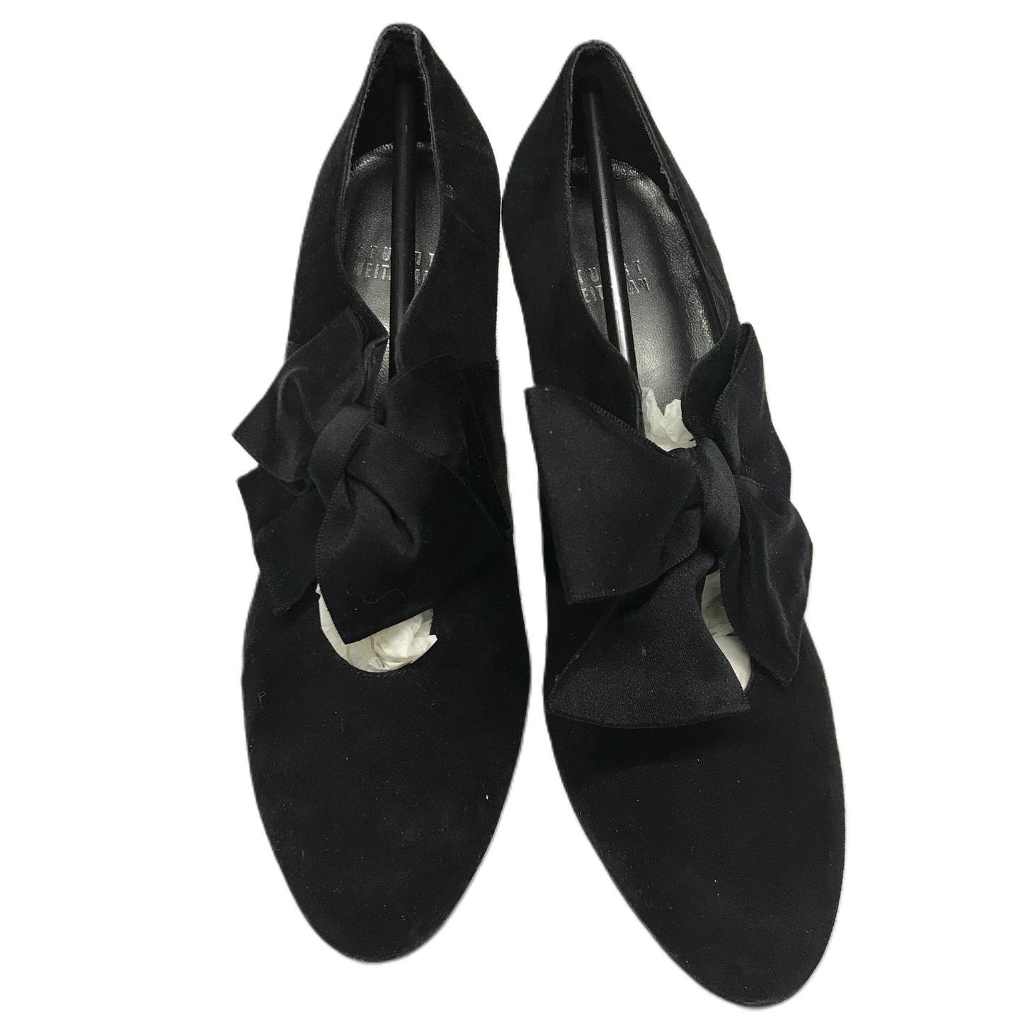 Black Shoes Heels Stiletto By Stuart Weitzman, Size: 7.5
