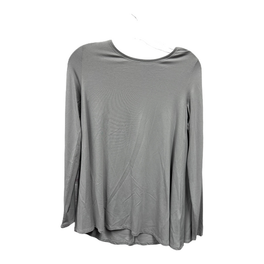 Grey Top Long Sleeve By Eileen Fisher, Size: Xxs