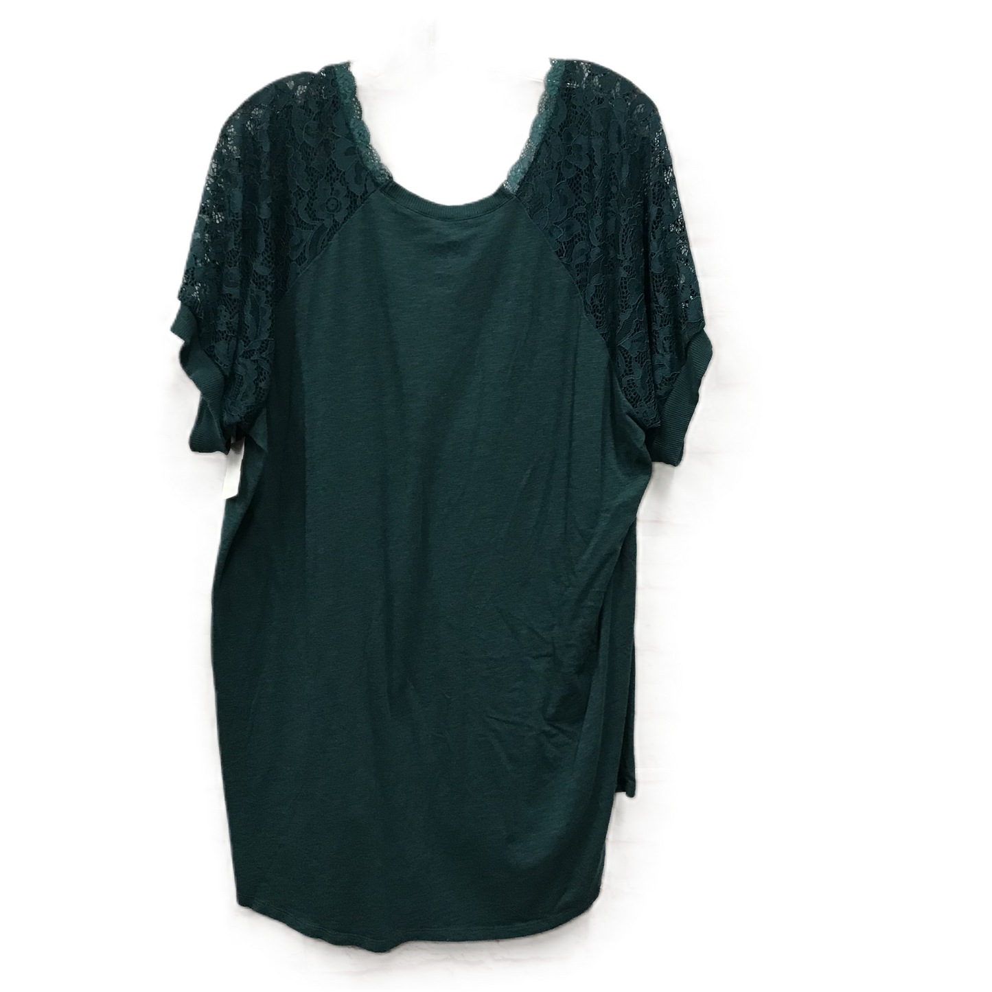 Top Short Sleeve By Torrid In Teal, Size: 4x