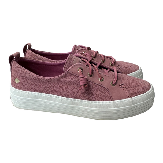 Shoes Sneakers By Sperry In Pink, Size: 8.5