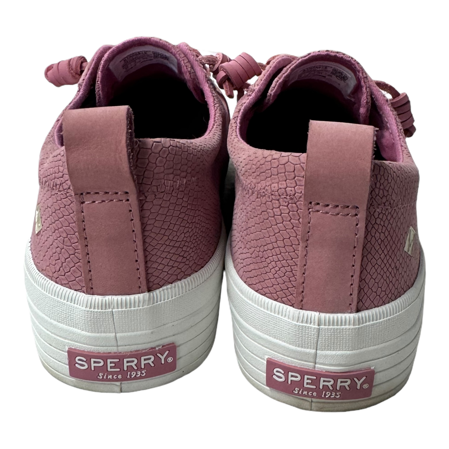 Shoes Sneakers By Sperry In Pink, Size: 8.5