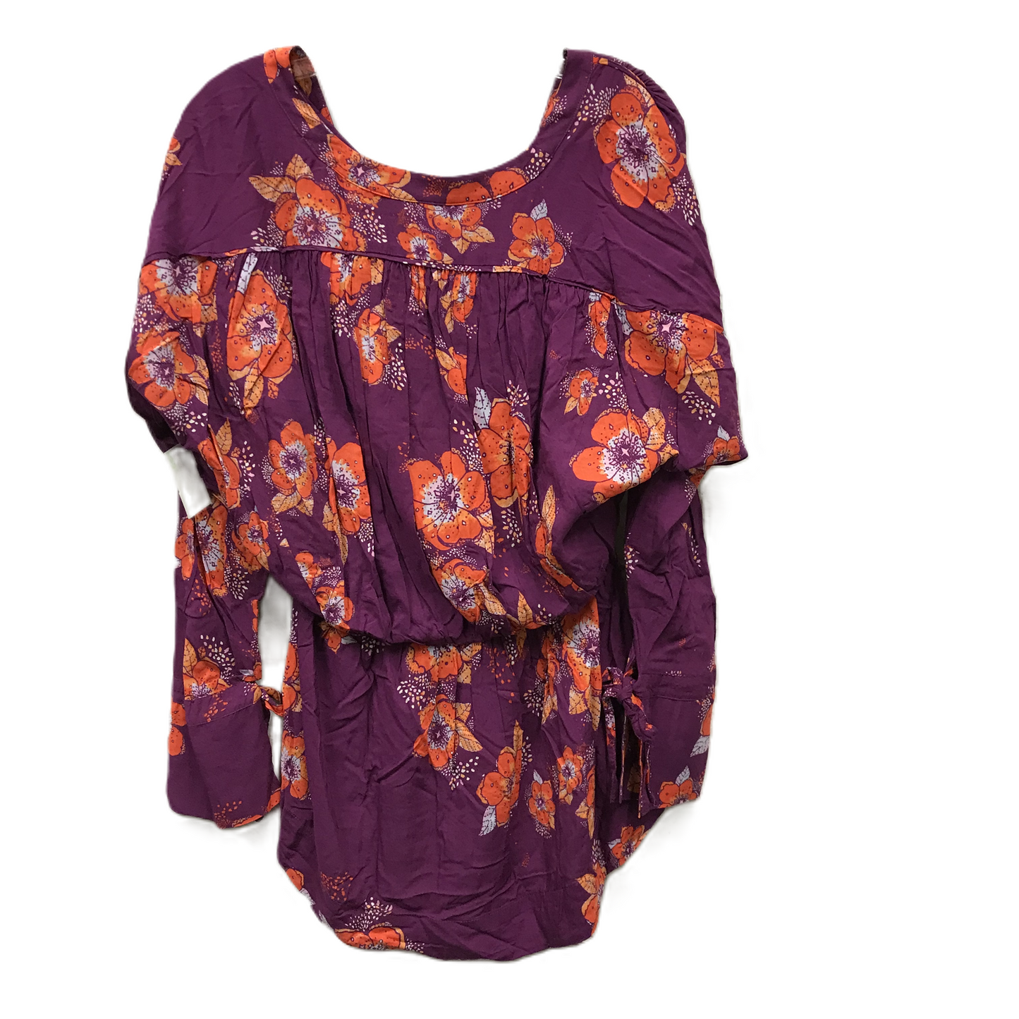 Top Long Sleeve By Free People In Purple, Size: Xs