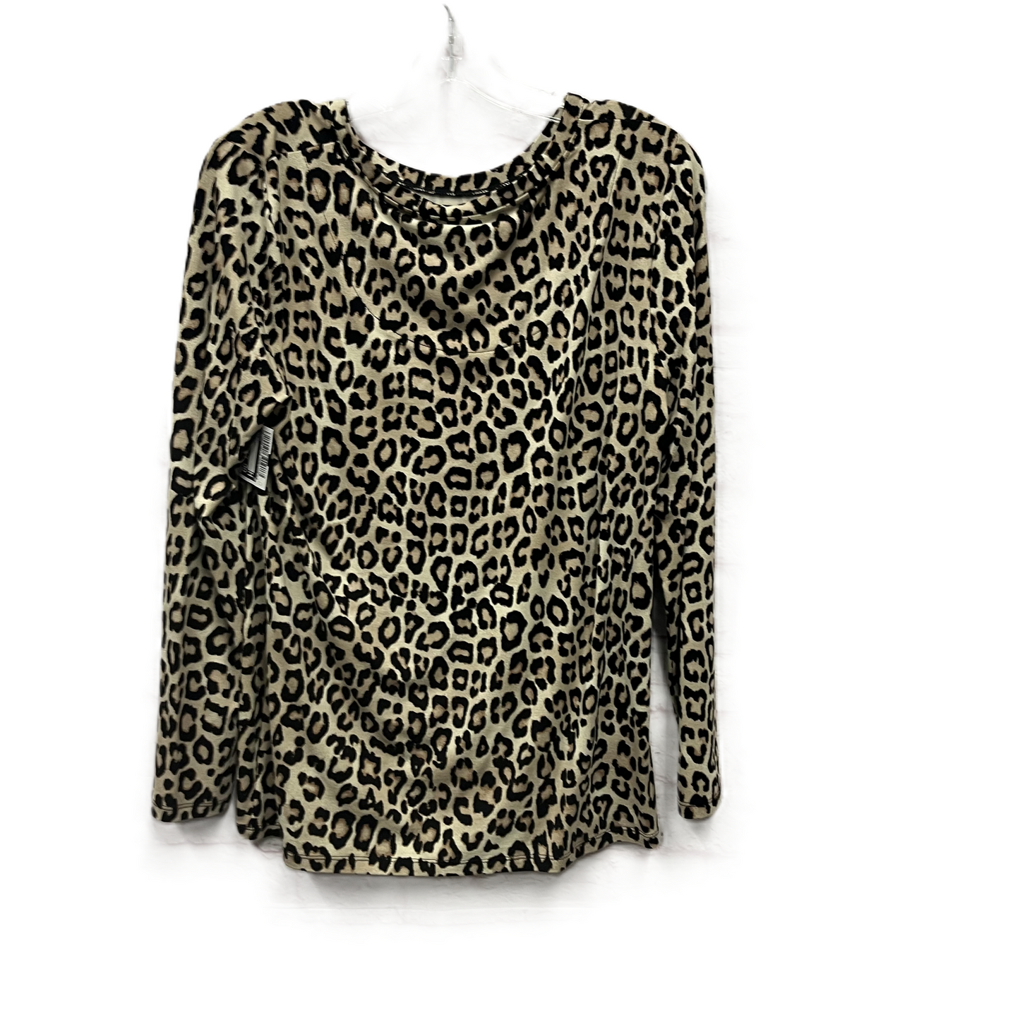 Top Long Sleeve By Loft In Brown, Size: M