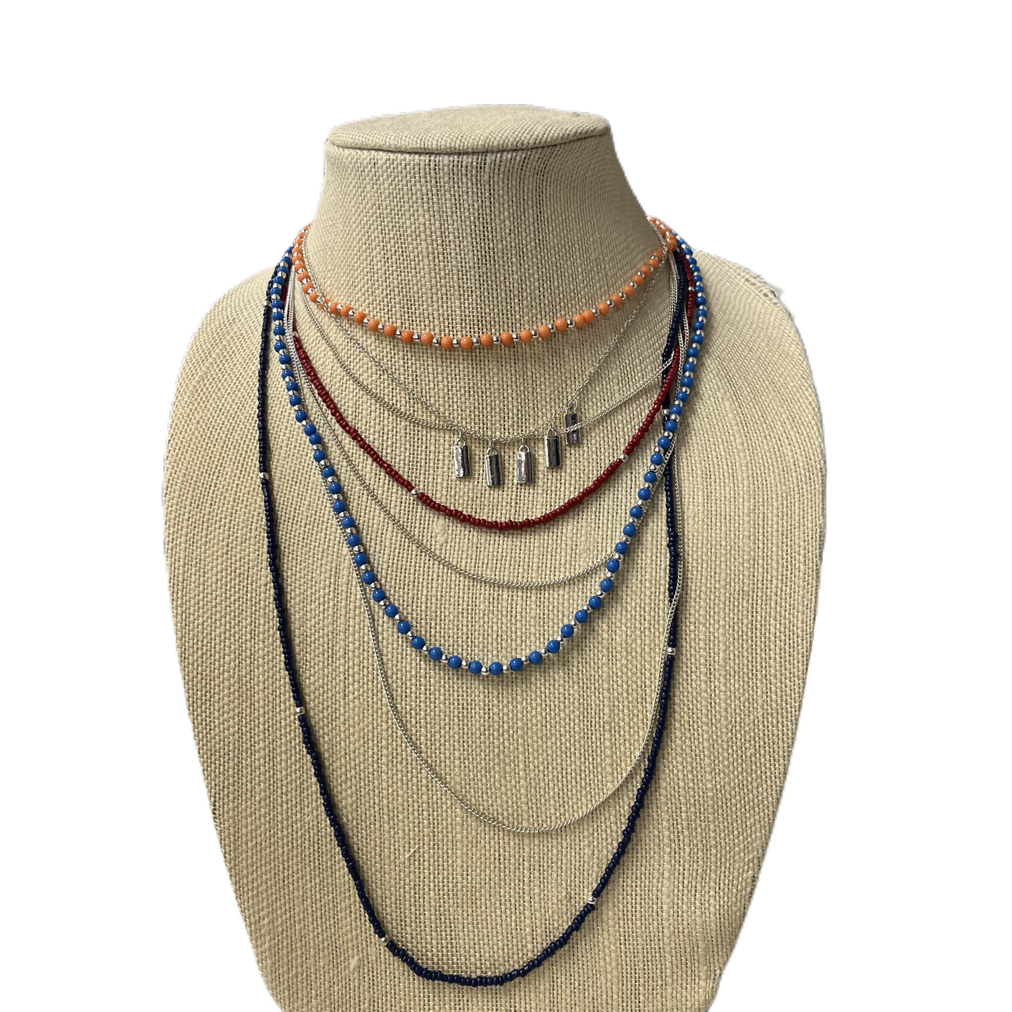 Necklace Layered By Cme