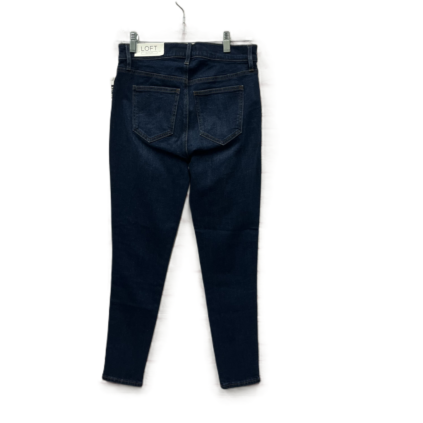 Jeans Skinny By Loft In Blue Denim, Size: 0