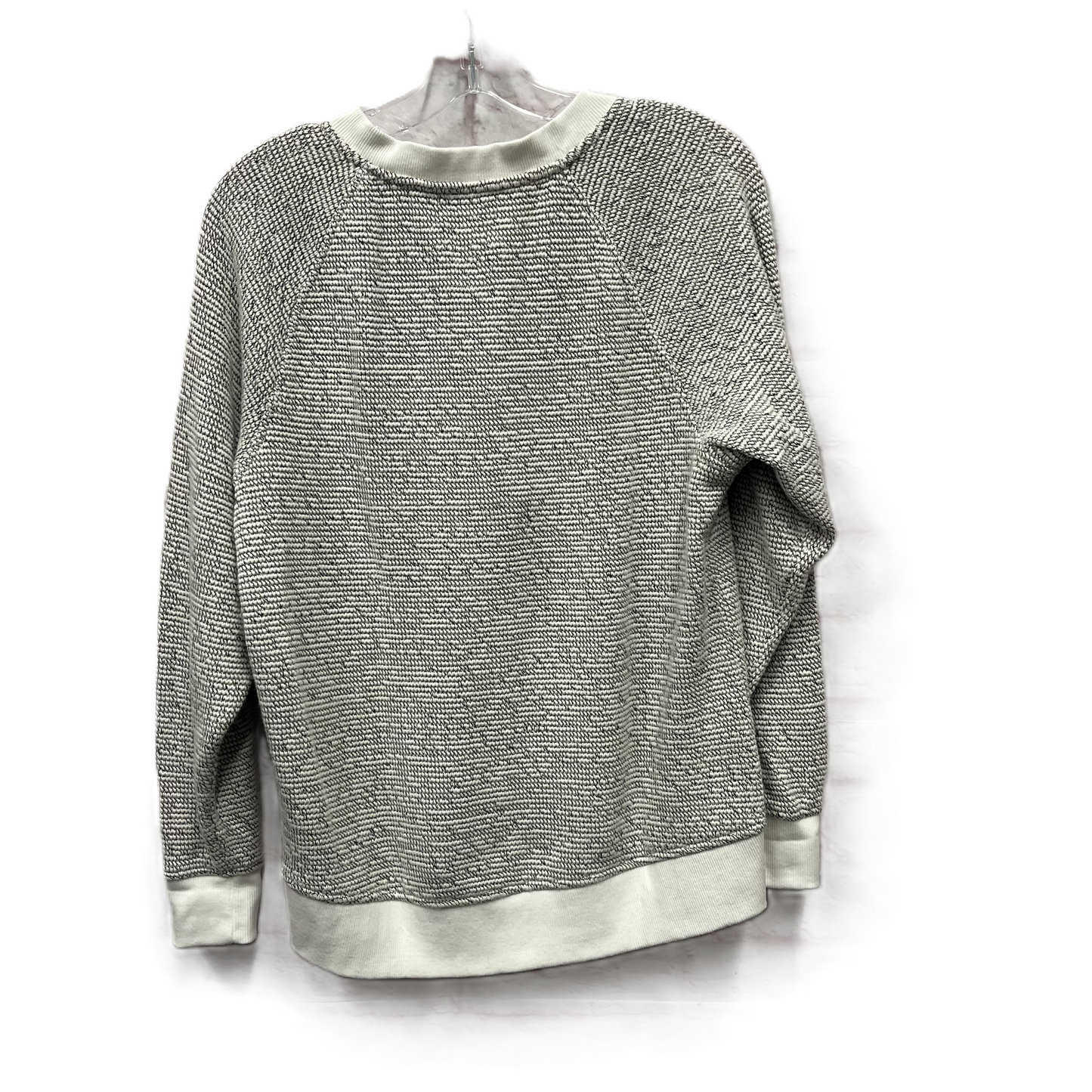 Top Long Sleeve By Lou And Grey In White, Size: S