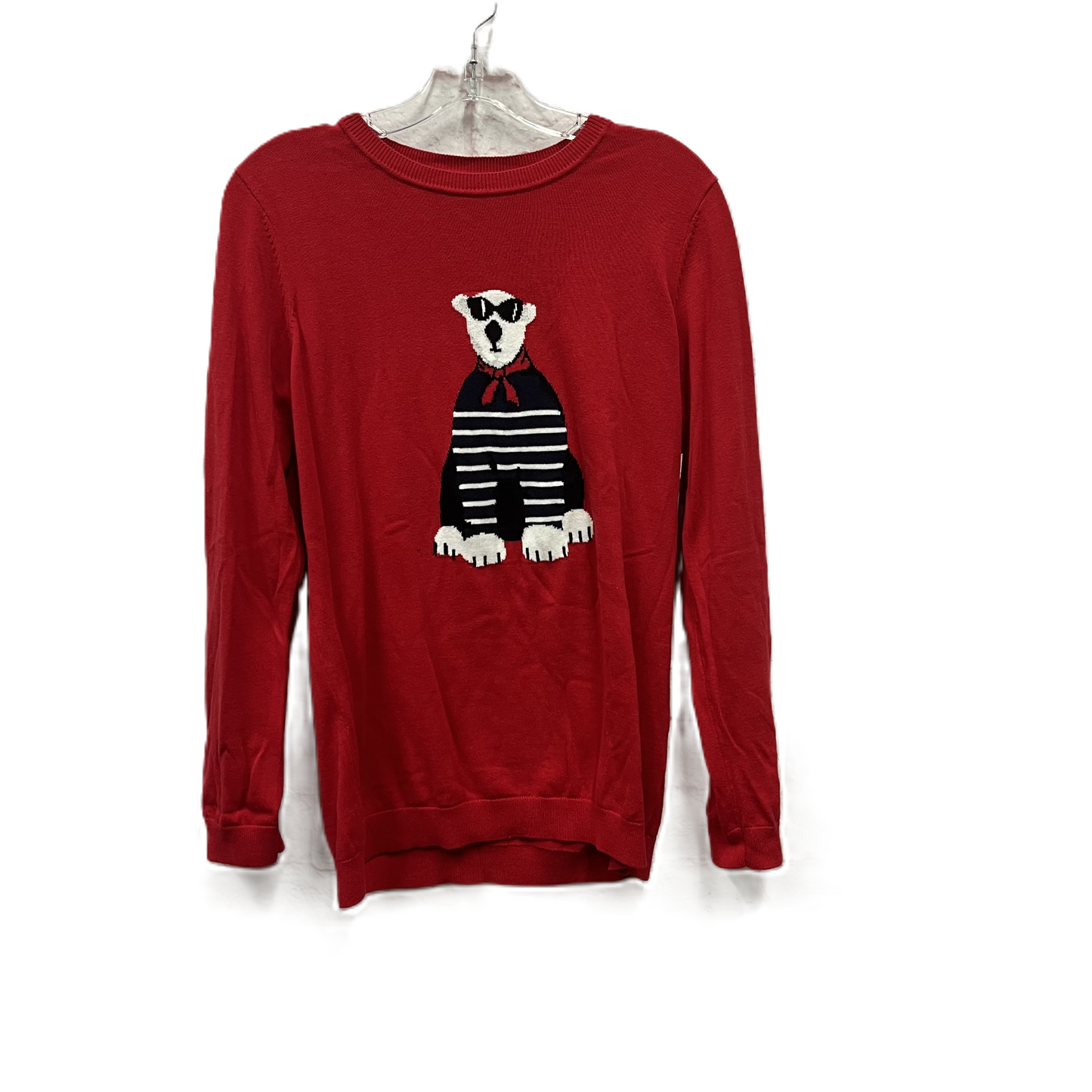 Sweater By Tommy Hilfiger In Red, Size: M