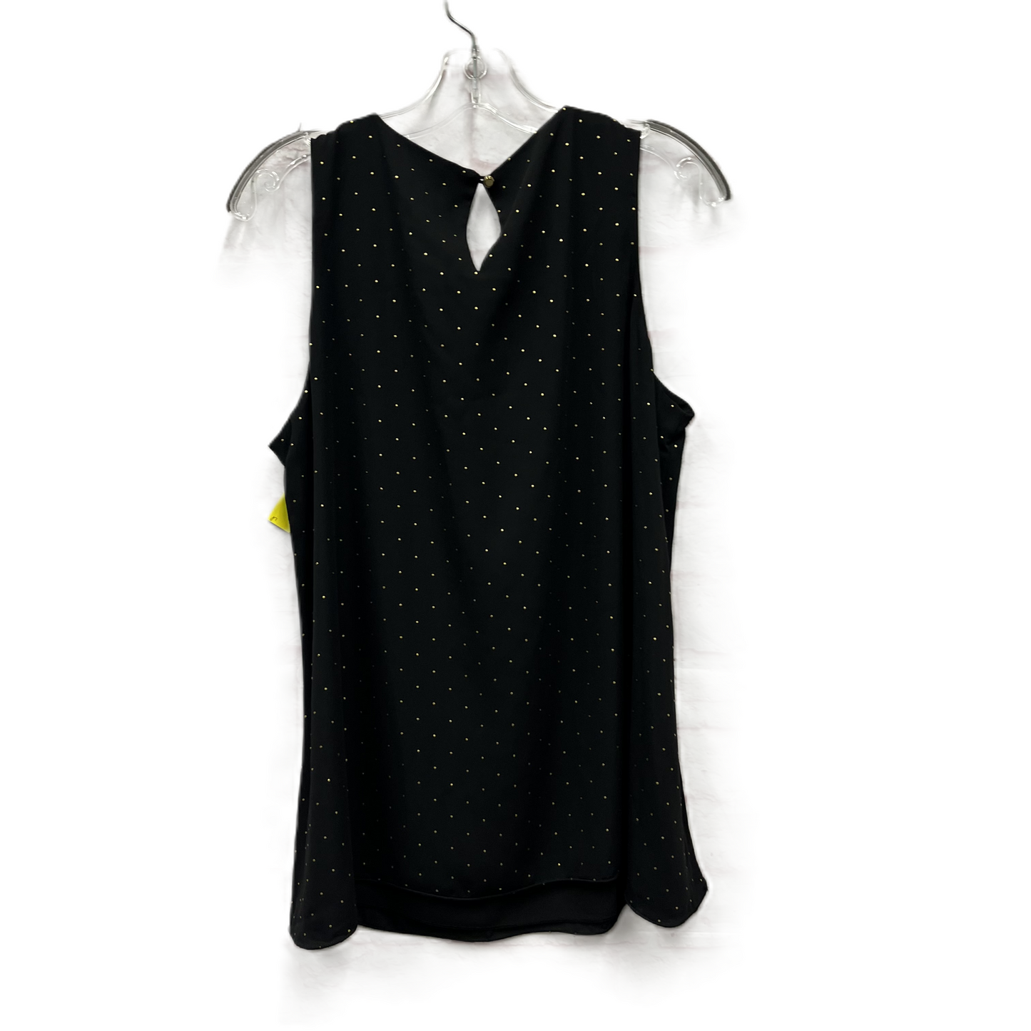 Top Sleeveless By Calvin Klein In Black, Size: Xl