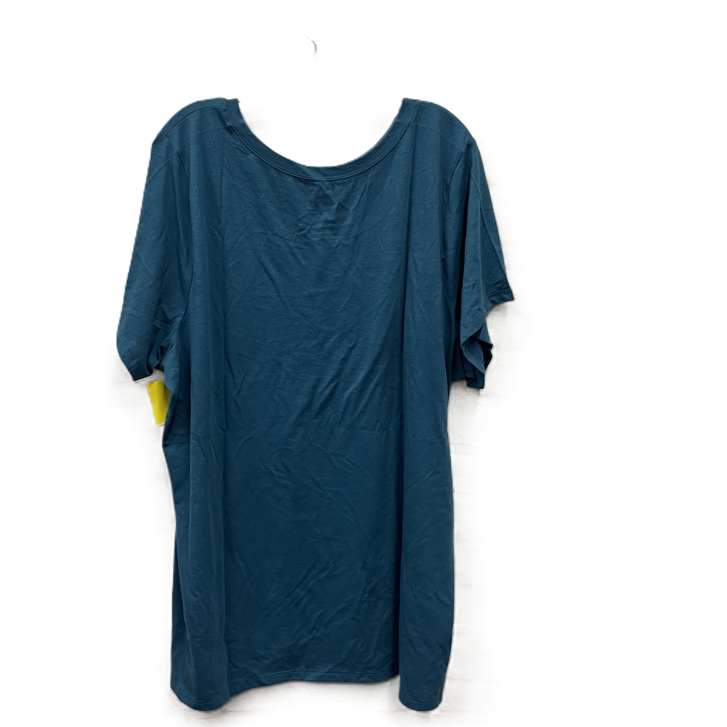 Top Short Sleeve Basic By Torrid In Teal, Size: 4x