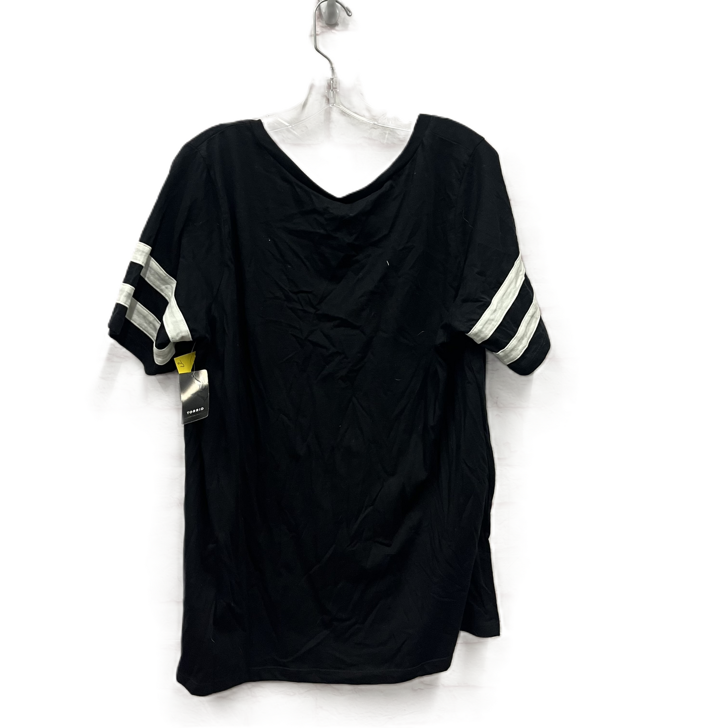 Top Short Sleeve Basic By Torrid In Black, Size: 2x