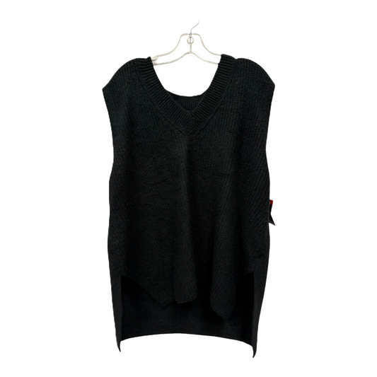 Vest Sweater By Vince Camuto In Black, Size: L