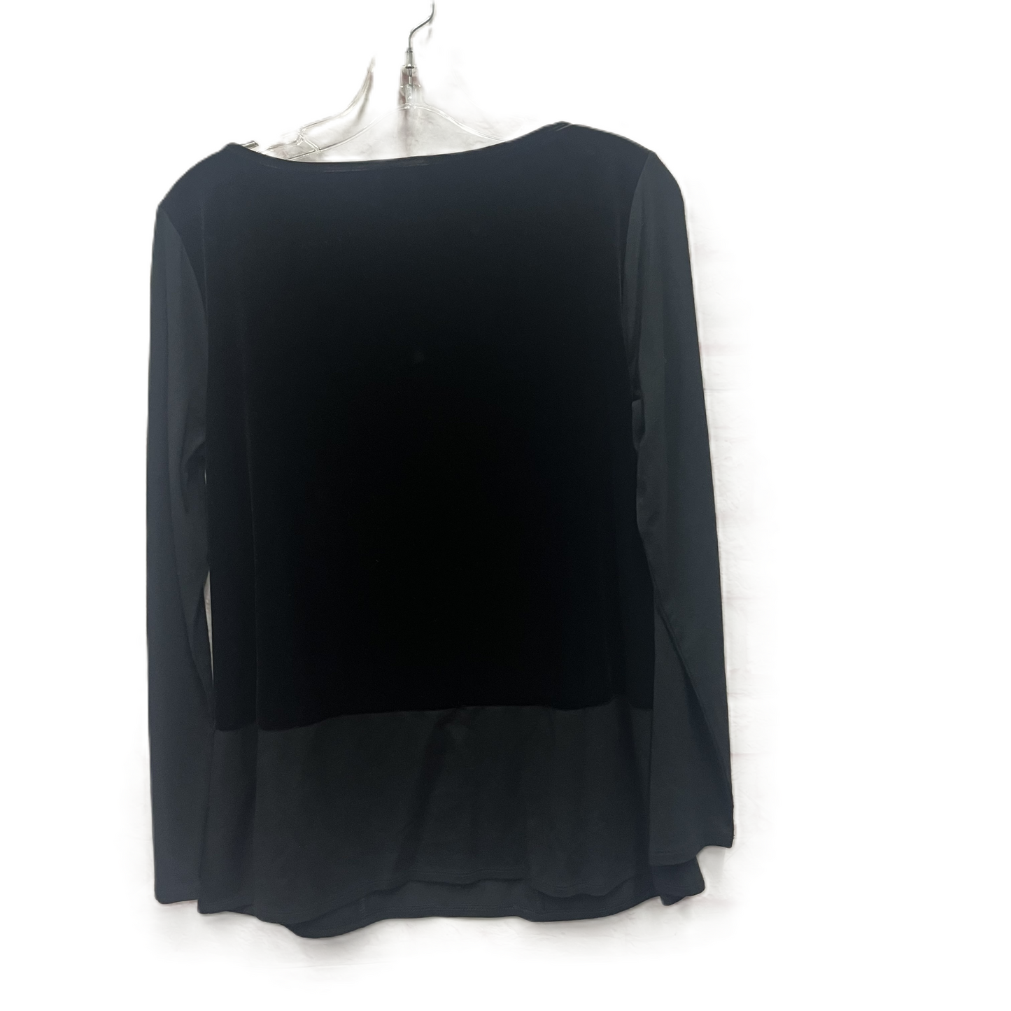 Top Long Sleeve By J. Jill In Black, Size: S