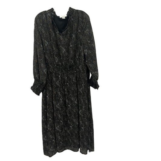 Dress Casual Maxi By Cj Banks In Black, Size: 2x