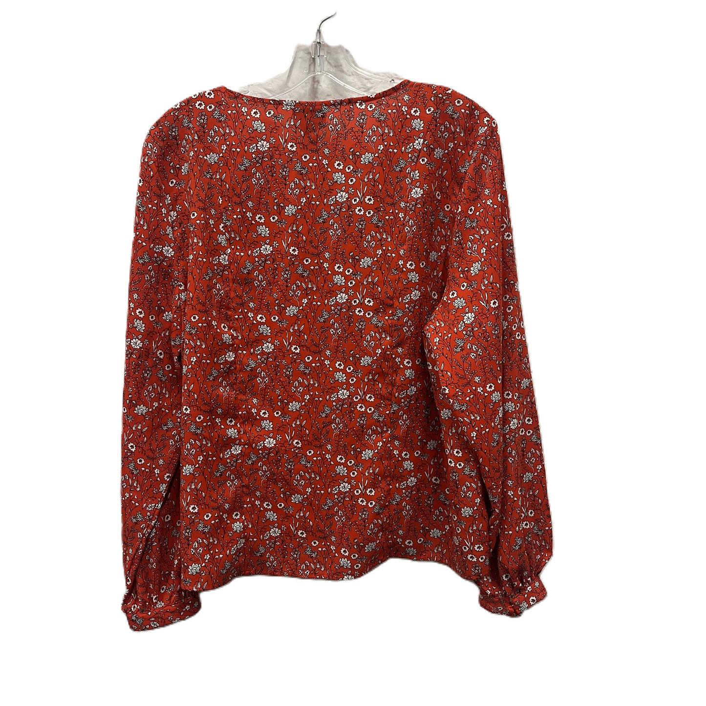 Top Long Sleeve By Rachel Zoe In Red, Size: Xl