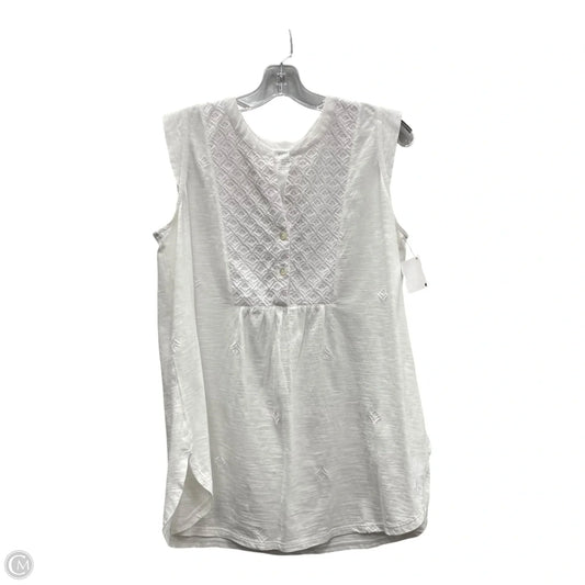 Top Short Sleeve By Pure Jill In White, Size: S