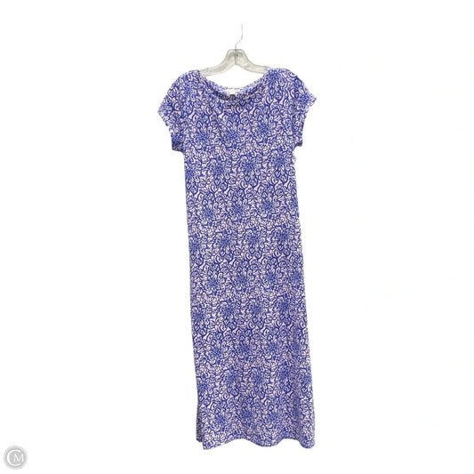 Dress Casual Maxi By J. Jill In Purple, Size: Sp