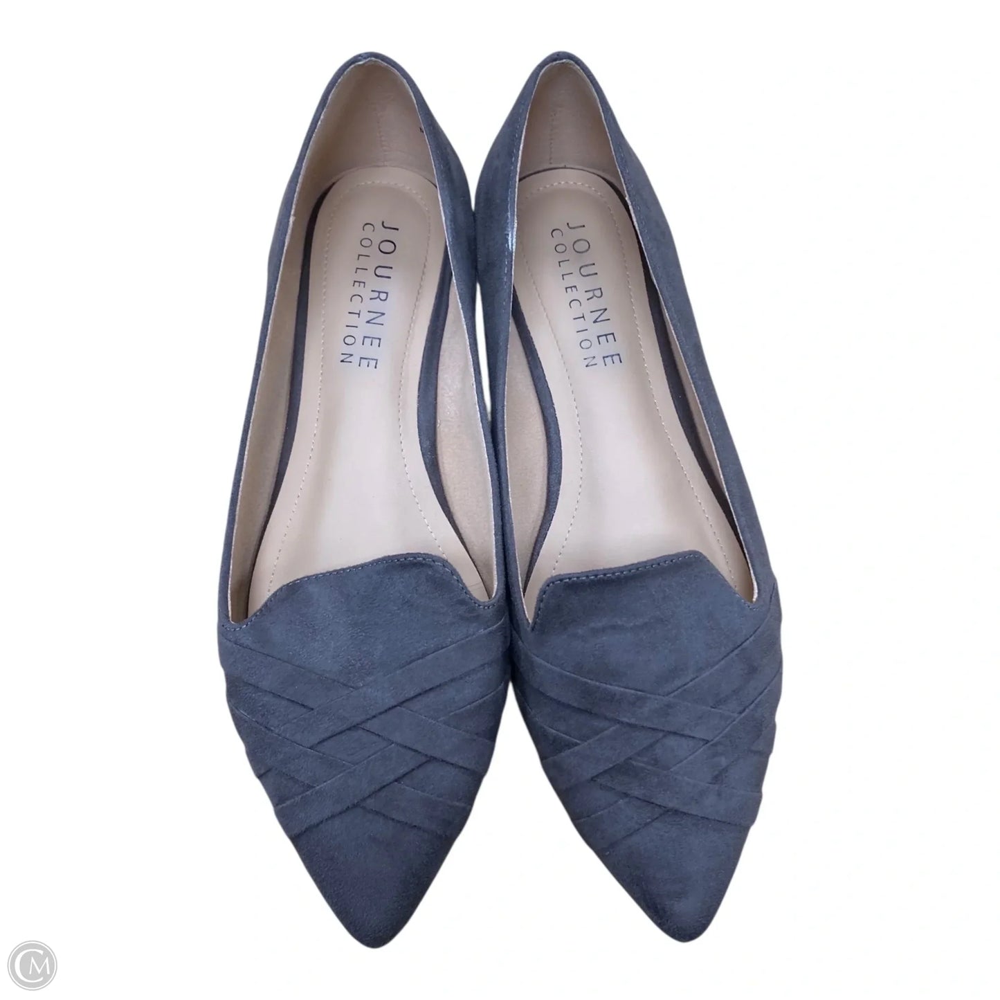 Shoes Flats By Journee In Grey, Size: 9