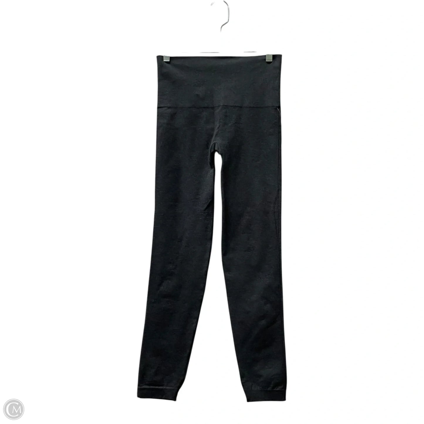 Athletic Leggings By Spanx In Grey, Size: L