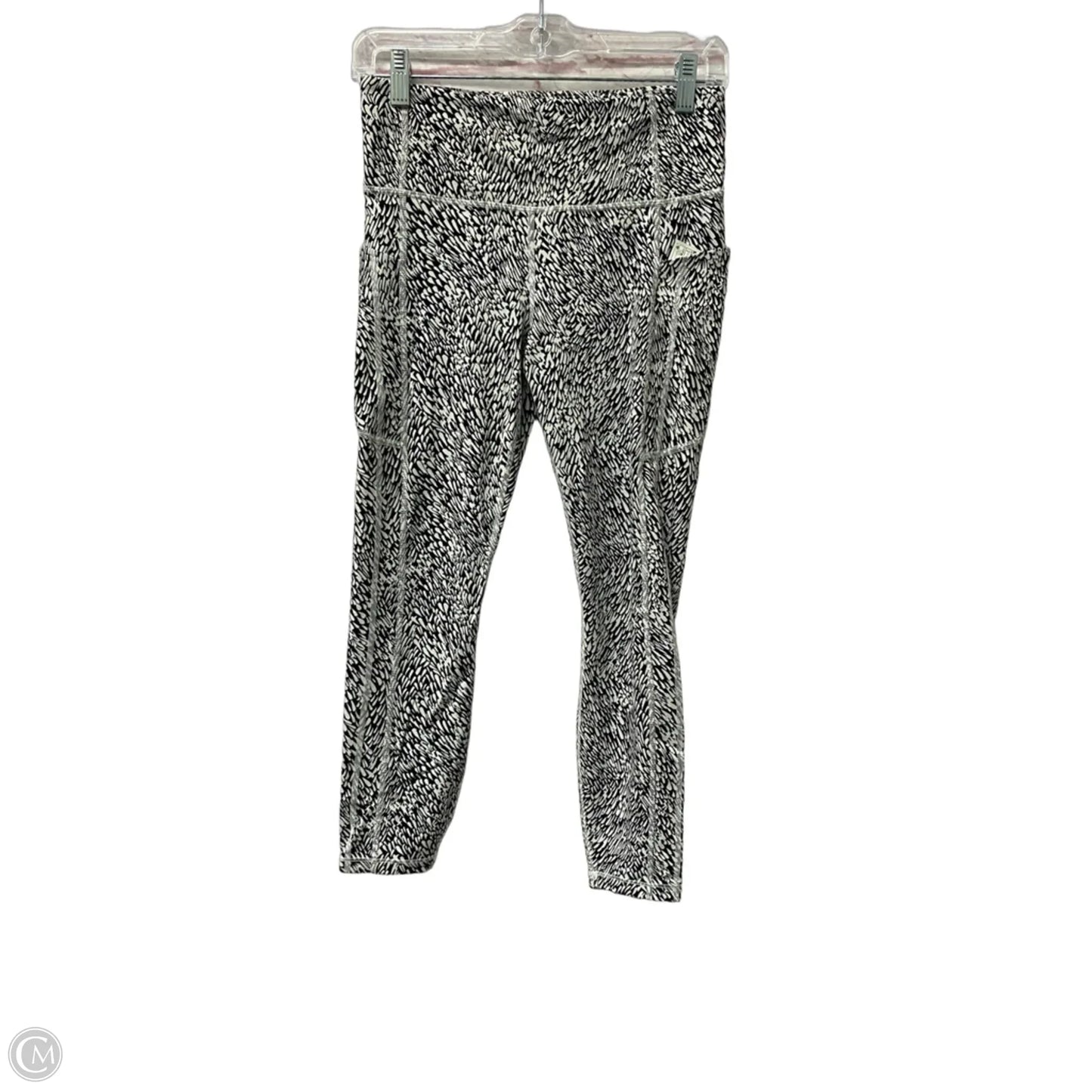 Athletic Leggings By Athleta In Black, Size: M