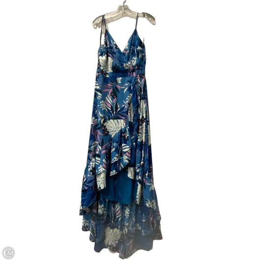 Dress Casual Midi By Lulus In Blue, Size: M