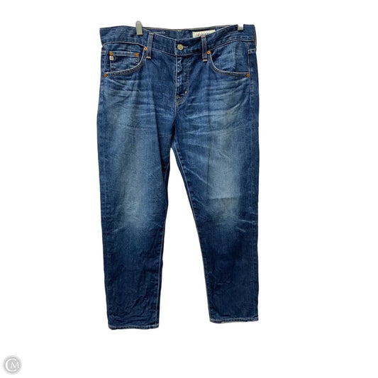 Jeans Straight By Adriano Goldschmied In Blue, Size: 8