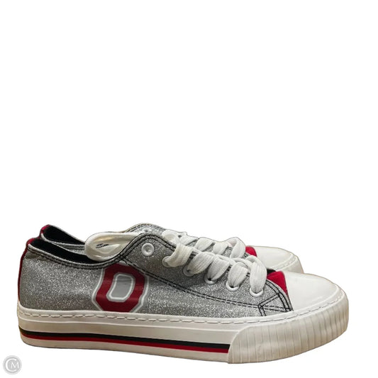 Shoes Sneakers In Silver, Size: 8