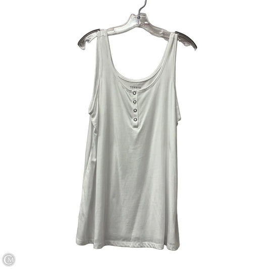 Tank Top By Torrid In White, Size: L