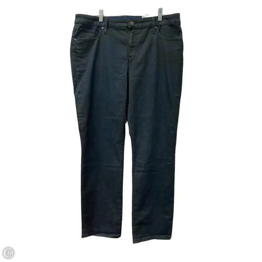 Jeans Straight By Chicos In Blue Denim, Size: 16