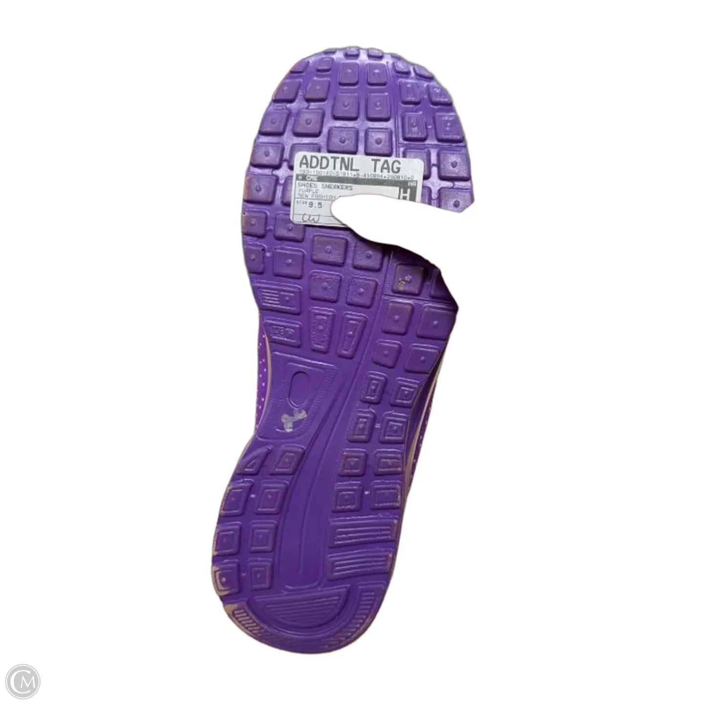 Shoes Sneakers By Cme In Purple, Size: 9.5