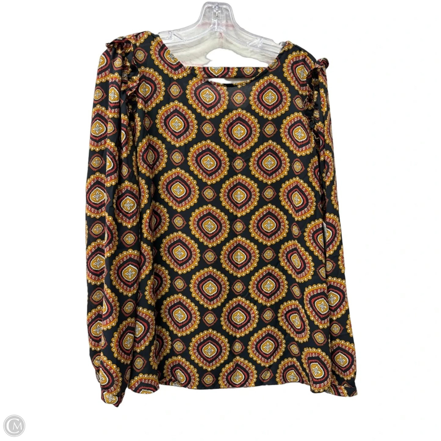 Top Long Sleeve By Loft In Blue, Size: L